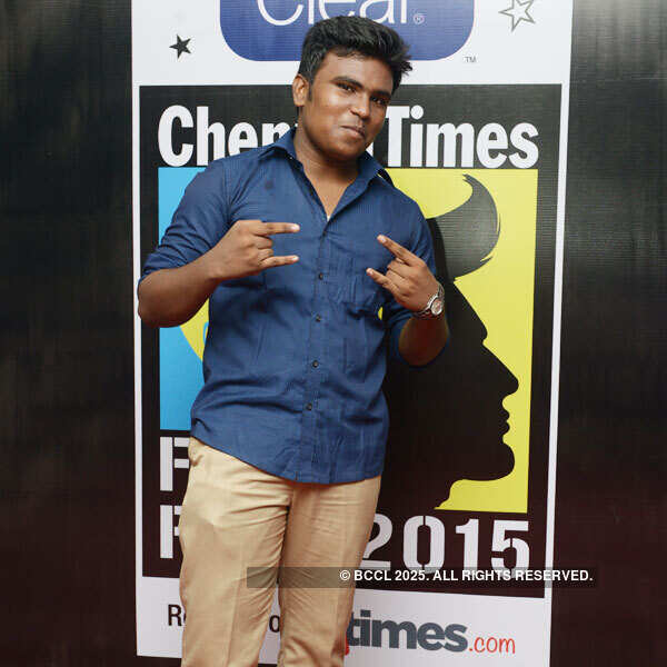 2nd runner up, Vivian during the auditions of Clean & Clear Chennai Times