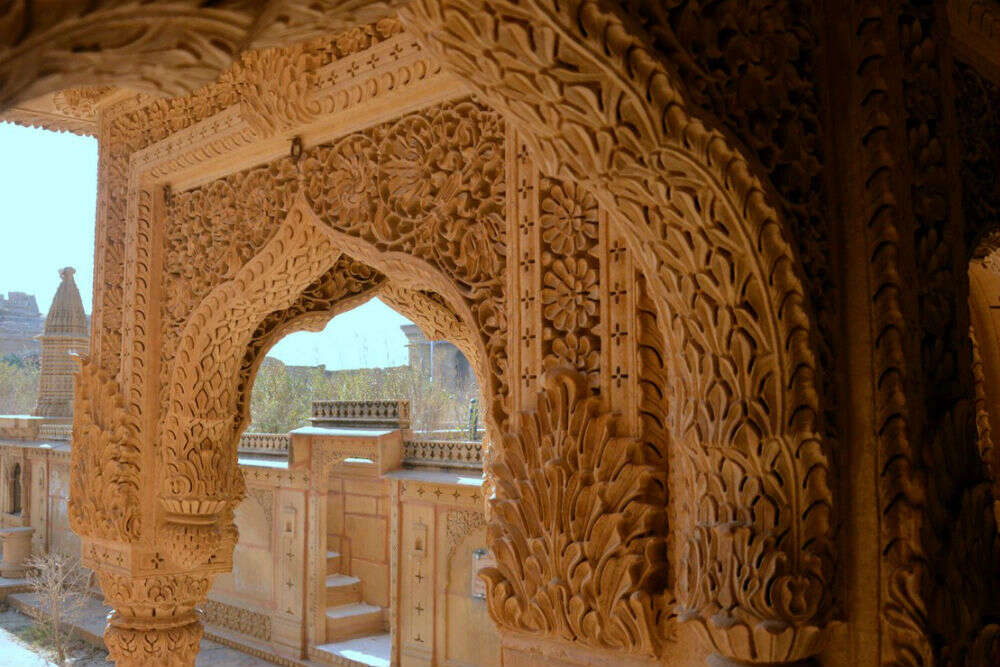 Lodurva Jain temple complex
