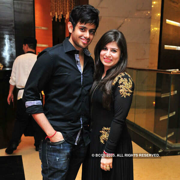 Ashish and Mansi during a Sufi