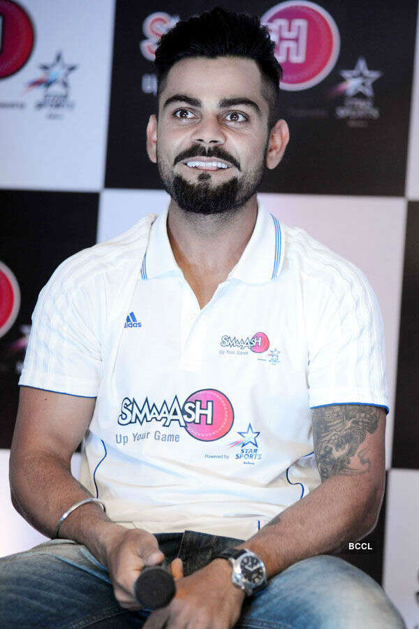 Virat Kohli during an event to announce
