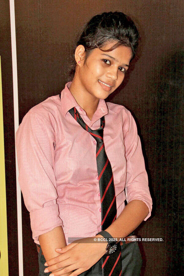 Winner, Pragati poses during the auditions