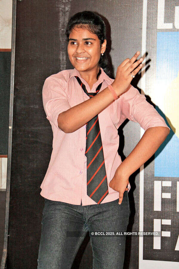 First runner-up, Pragya during the auditions