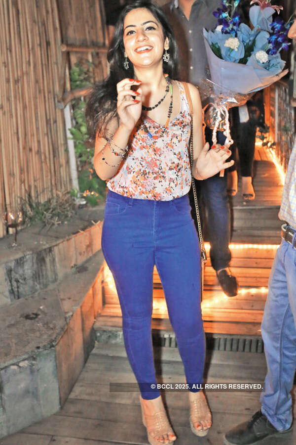 Ishita during a terrace party