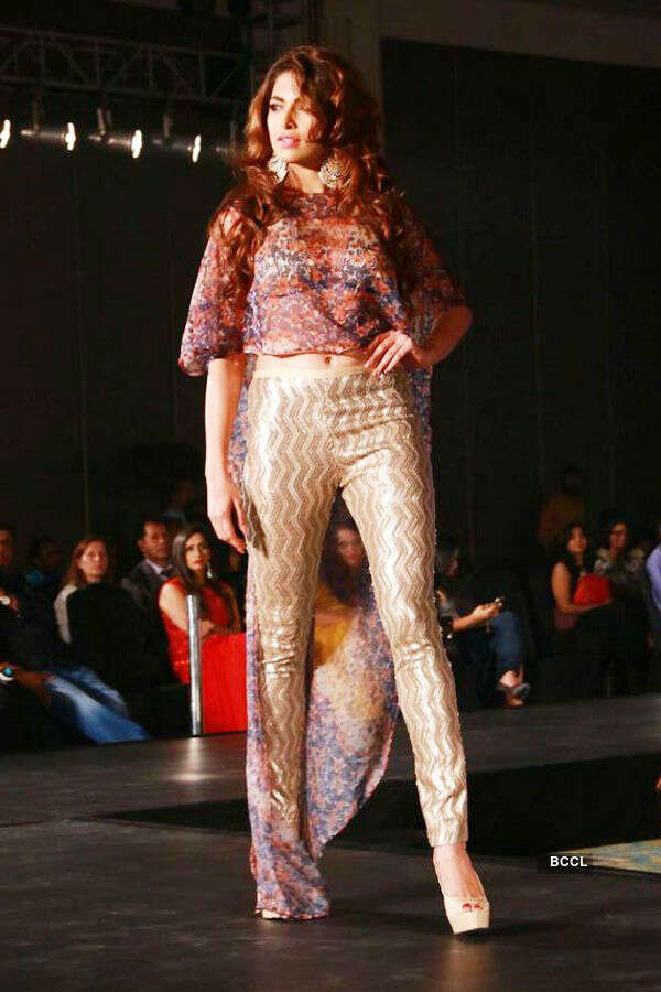 ​Miss India World 2008 Parvathy Omanakuttan walks the ramp