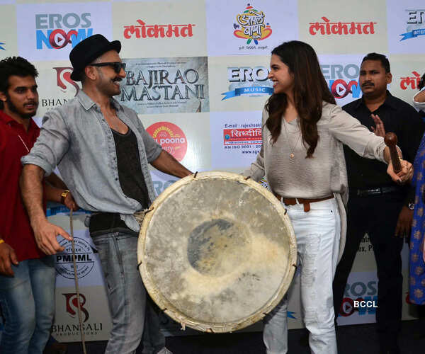 ​Ranveer Singh and Deepika Padukone