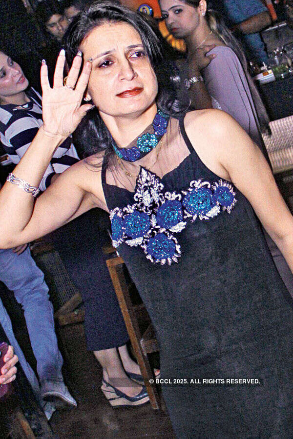 Simran during the party