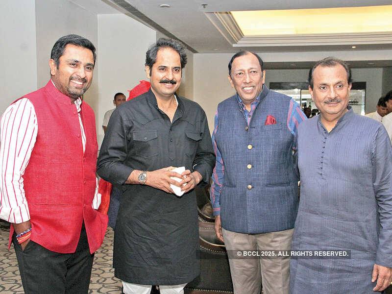 Sudhir Mathur and Rajiv Arora during an event