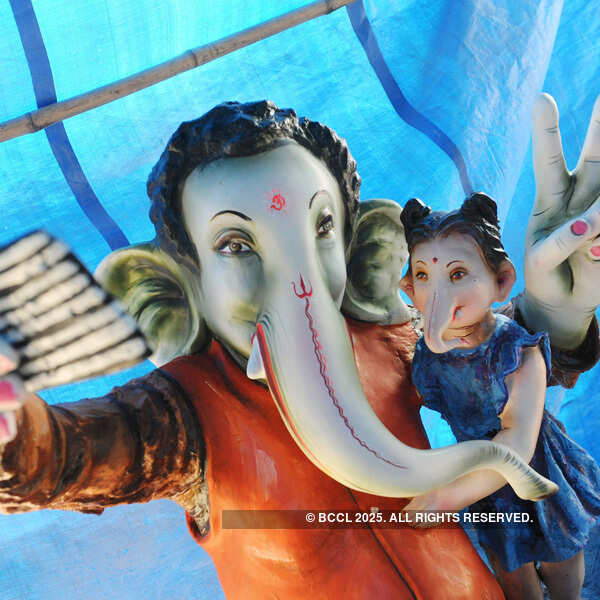 Take a look at PM Narendra Modi's Beti Bachao campaign inspired Ganesha idol