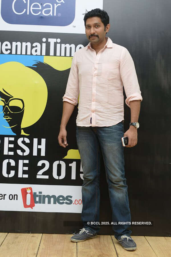 Sricharan during the auditions