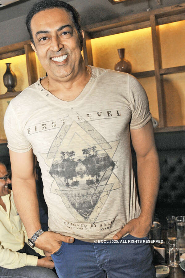 Vindu Dara Singh during the launch party