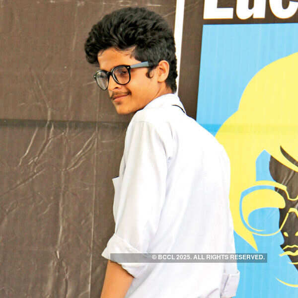 Second runner up Ahmad Saddat during the auditions