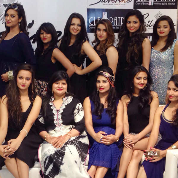 Miss Rajasthan's grooming session at Silverine Spa