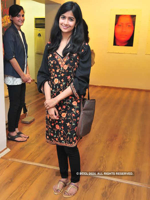 Hyderabad artists got together at an art gallery