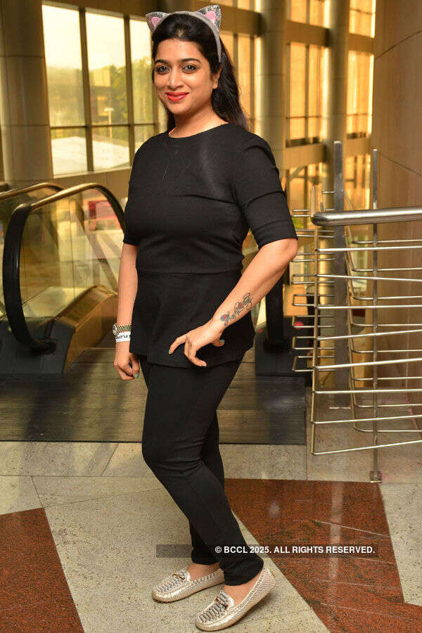 Radhika during the zumba party