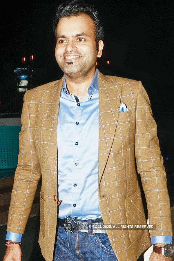 Ajay Bindal during the party