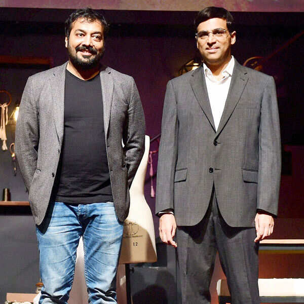 Filmmaker Anurag Kashyap and Vishwanathan Anand graced