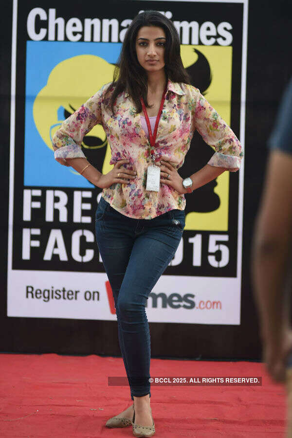 Sherlin during the auditions