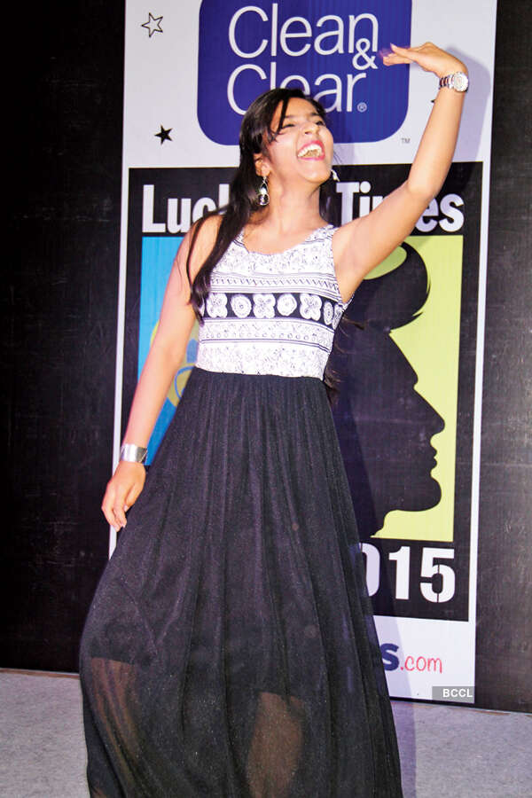 Second runner-up, Shambhavi Singh duing the auditions