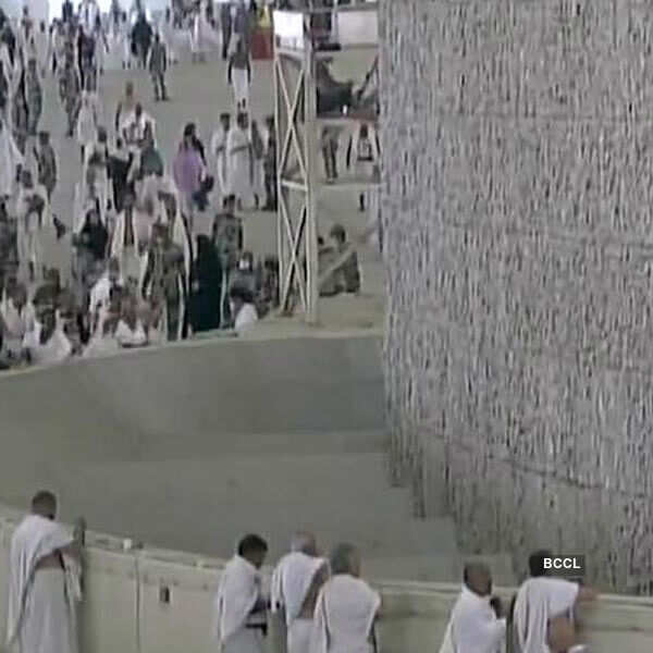 ​Saudi officials said a total of 13,74,206 foreign pilgrims