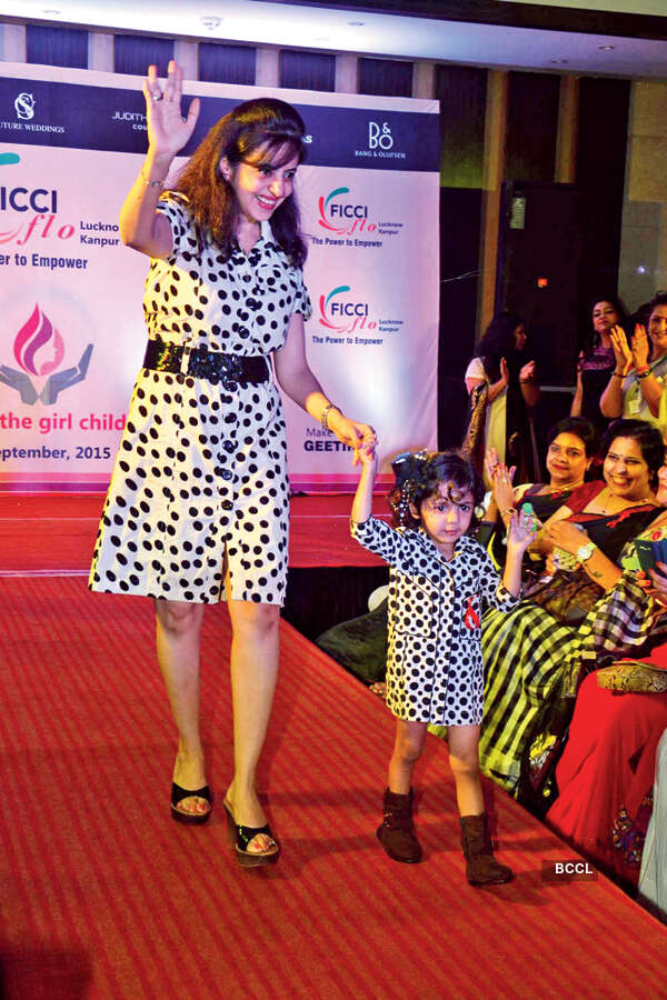 Sonia Tandon during a fashion show