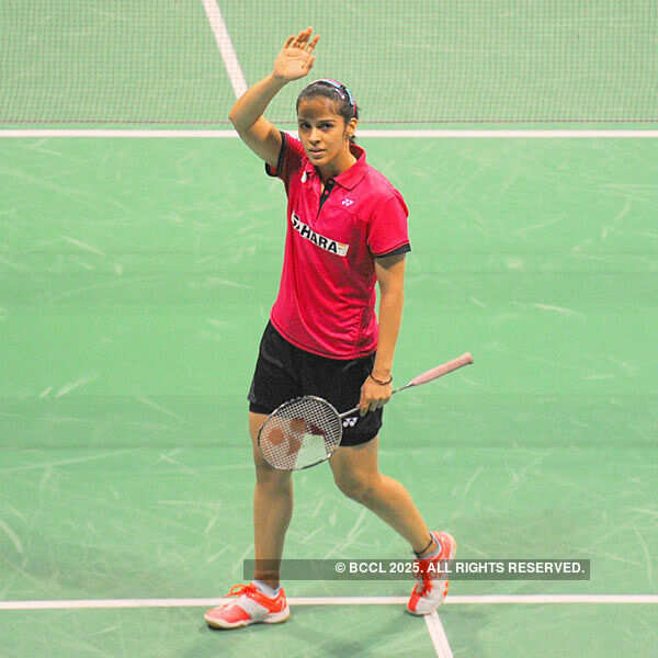 ​In women's singles, Saina Nehwal is still the top