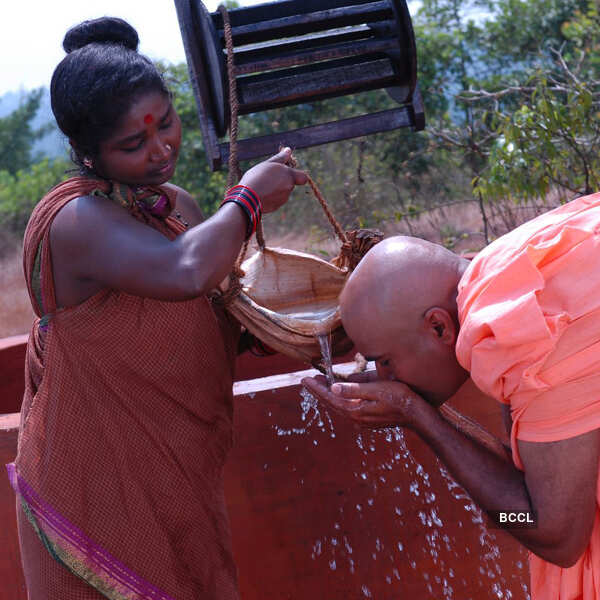 A still from Telugu film Sree Narayana Guru