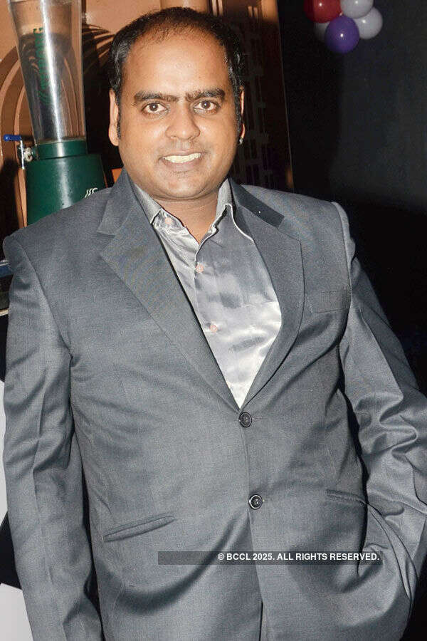 Hitesh Kumar during the party.