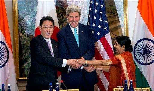 India, US, Japan to work together to maintain maritime security