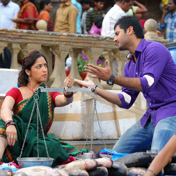 ​Nitin and Yami Gautam in a still