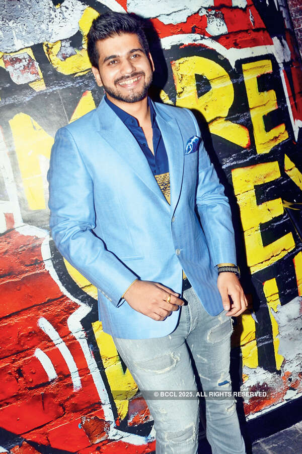 Sahil Chaudhary during the Sufi night