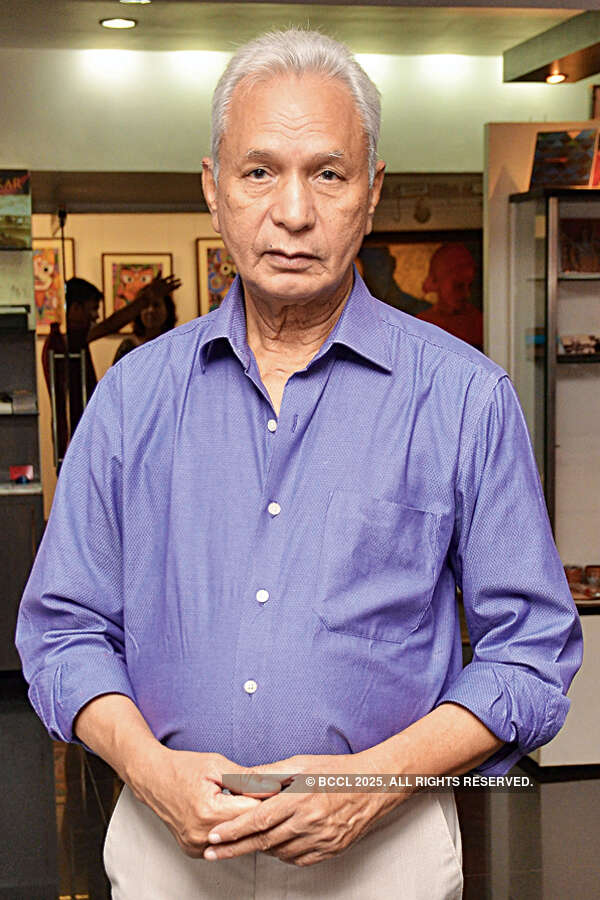Surya Prakash during an art event