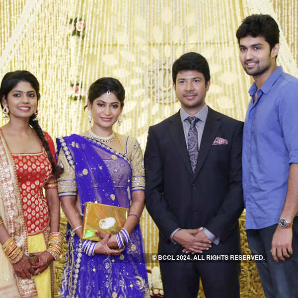 Feroz & Vijayalakshmi's wedding reception