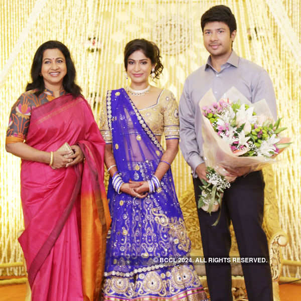 Feroz & Vijayalakshmi's wedding reception