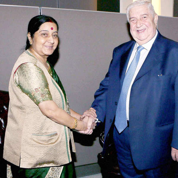 Give up terror, Sushma tells Pak at UN