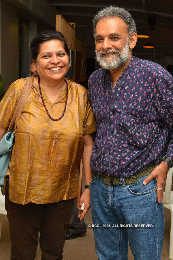 Aarti and Ranjan during a musical session