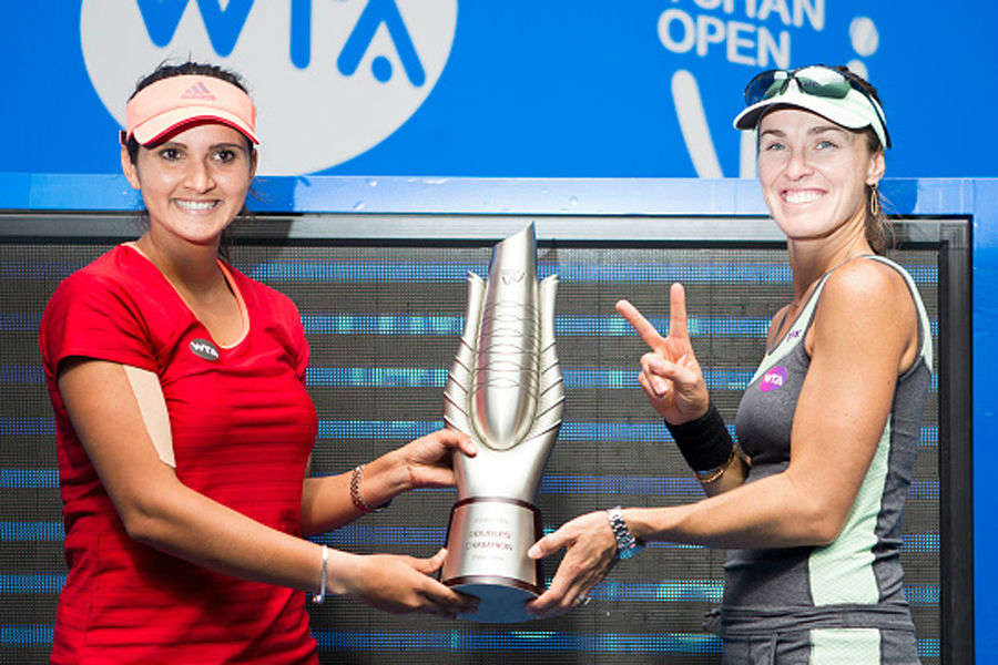 Sania-Martina win Wuhan Open title