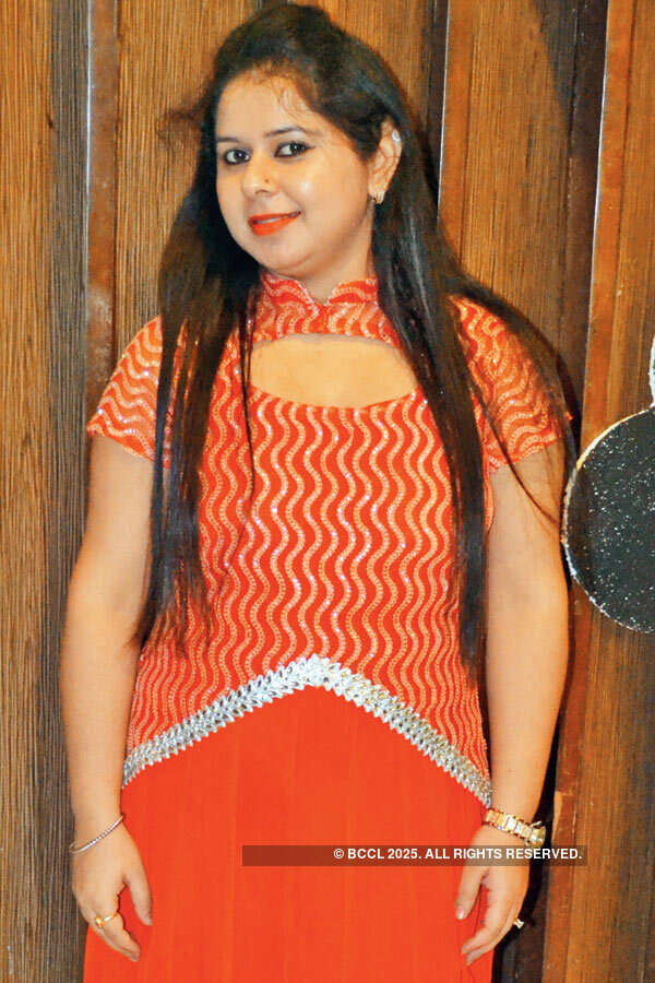 Monisha during the party