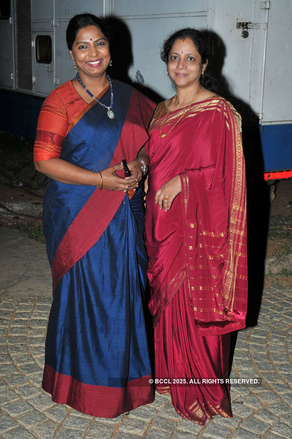 Sangeetha and Uma during the Times Hyderabad Festival
