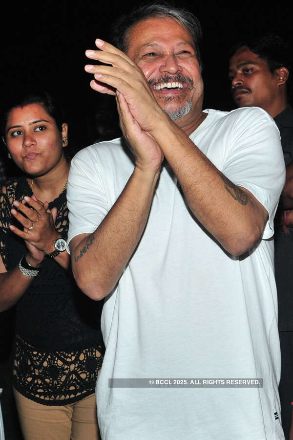 Audience having fun during the Times Festival