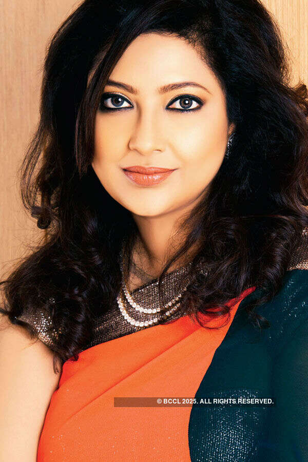 Archana Srivastava during the art exhibition