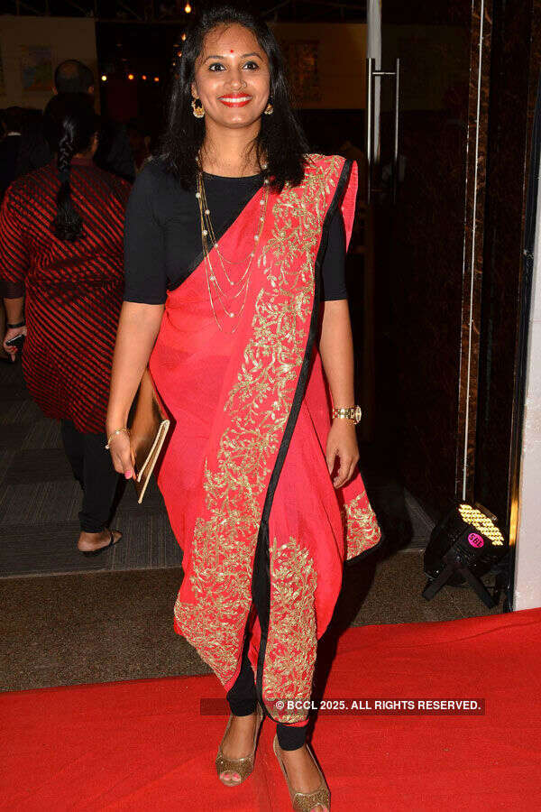 Divya during the party