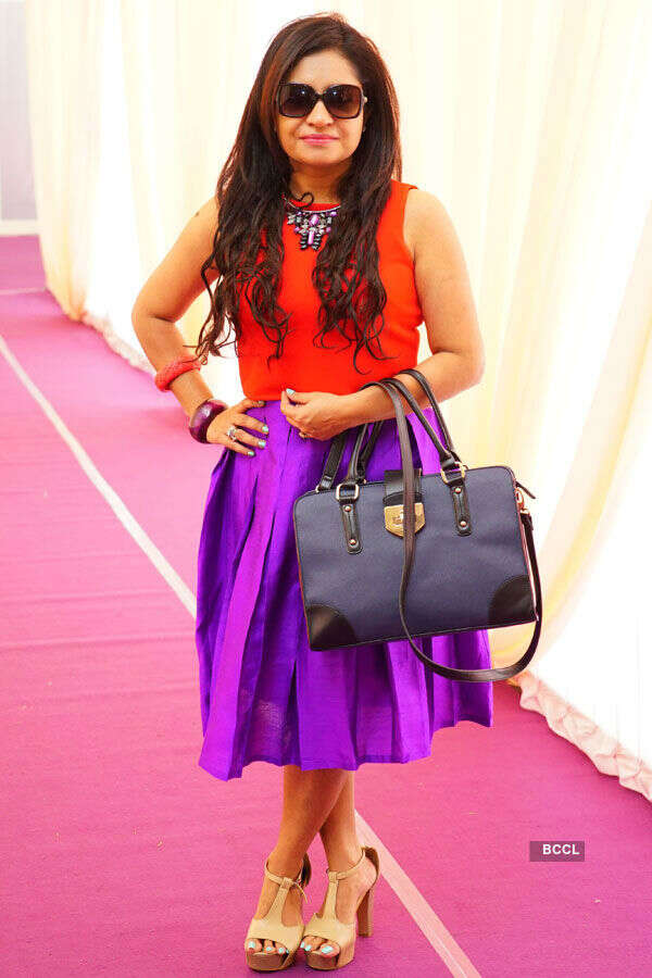 Manju during a Luxury exhibition