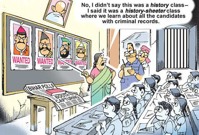 Bihar poll candidates with 'criminal records' | Times of India Mobile