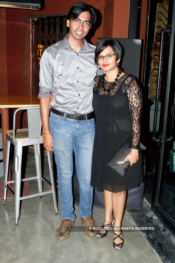 Sandeep and Aparna at the launch
