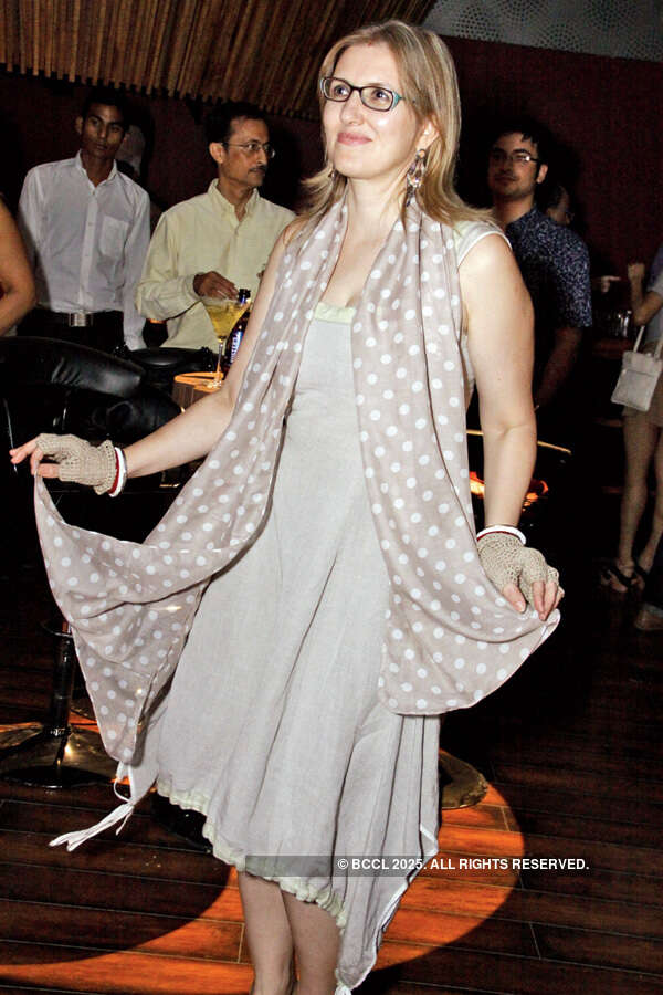 Egle Januleviciute during Ranjan Chopra&rsquo;s birthday party