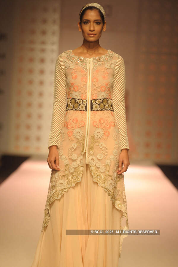 Krishna Somani walks the ramp