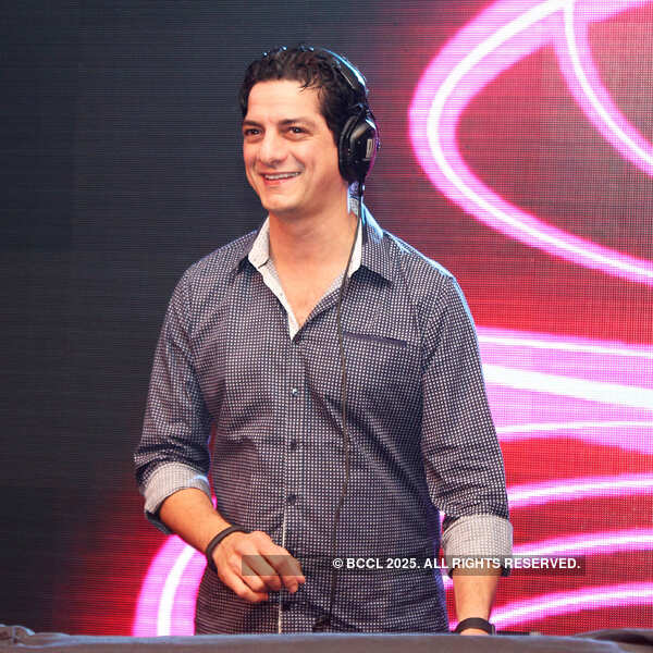 DJ Aqeel performs during an event