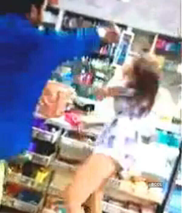 Celebs' fight in public!