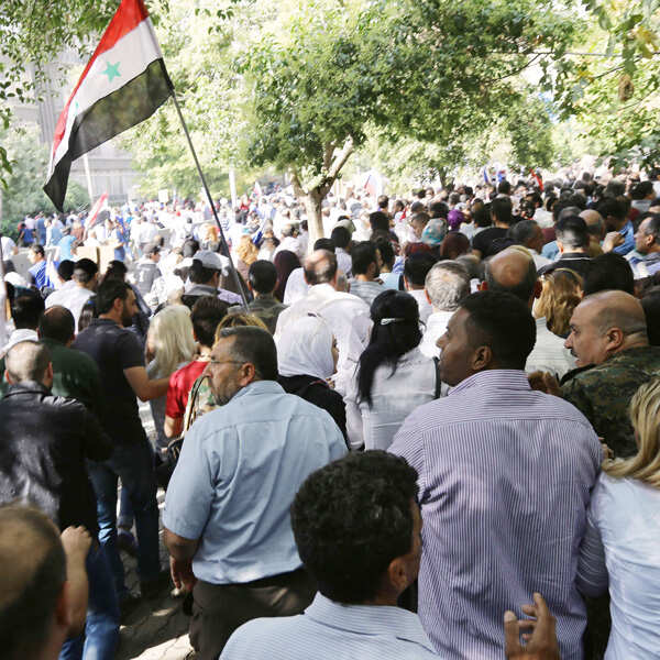 Rockets hit Russian embassy in Syria