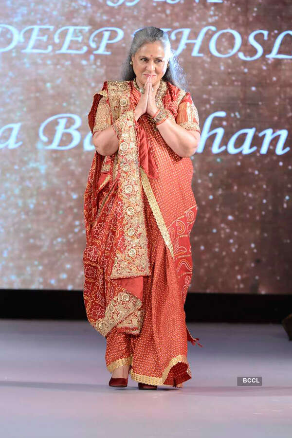 Celebs walk the ramp